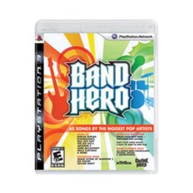 PS3 BAND HERO Video GAME w/case no-guitar sony playstation-3 COMPLETE devo styx - £7.49 GBP