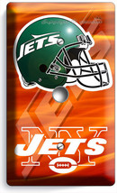 Ny New York Jets Nfl Football Team Light Dimmer Video Cable Wall Plate Man Cave - £9.64 GBP