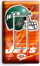 Ny New York Jets Nfl Football Team Single Gfci Light Switch Wall Plate Man Cave - £9.64 GBP