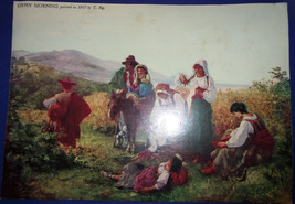 Vintage 1939 Calendar Picture Gypsy Morning - $5.46 CAD