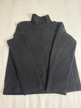 Starter Men&#39;s Black Full Zip Pockets Long Sleeve Jacket Size M (38-40) - $364.34 MXN
