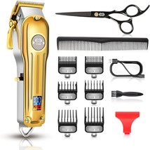 CIICII Hair Clippers for Men Professional, Cordless Barber Clippers for Hair - £24.34 GBP