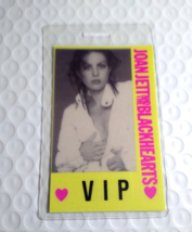 Joan Jett And The Blackhearts Vintage Backstage Pass Original Punk New Wave VIP - £11.71 GBP