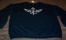 Nintendo The Legend Of Zelda TRI-FORCE Crew Sweatshirt 2XL Xxl New w/ Tag - £31.31 GBP