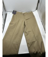 Bills Khakis M3 Plain Front Pants Men 32 Trim Fit Unhemmed USA NWT - $1,475.68 MXN