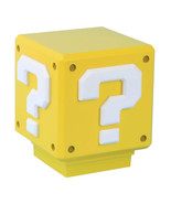 Super Mario Brothers Mini Question Block Desktop Light with Theme Sound - £31.86 GBP