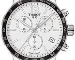 Tissot Quickster Chronograph NBA San Antonio Spurs Men&#39;s Watch T09541717... - £180.08 GBP
