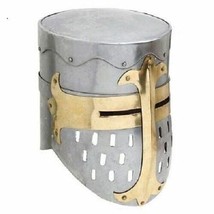 New Medieval Templar Knight Crusader Helmet Armor ~Collectible X-MAS Gift - £43.87 GBP