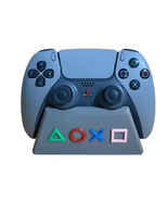 PlayStation 5 PS5 DualSense Controller Stand Holder Retro Classic PS1 Gray - $13.71