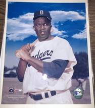 MLB ~ Dodgers Jackie Robinson 8x10 Photo Official Licensed - £5.50 GBP