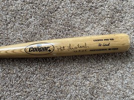 Cooper Pro 100 33.5&quot; 31oz Wood Baseball Bat - Signed by Pat Listach - £60.98 GBP