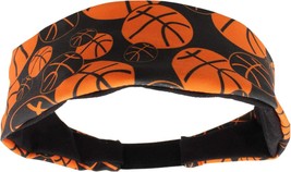 Crazy Girls Basketball Headband with Basketball Logos - £27.36 GBP