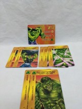 Lot Of (8) Marvel Overpower Hulk Trading Cards - $13.86