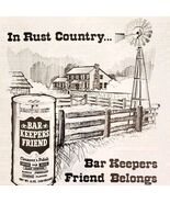 1978 Bar Keepers Friend Polish Advertisement Rust Country Windmill Farm ... - $550.13 MXN