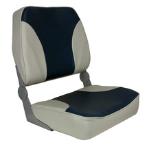 Springfield XXL Folding Seat - Grey/Blue [1040691] - £141.36 GBP