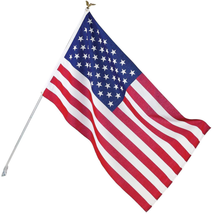 Flag AA-US1-1 Poly-Cotton American Flag Kit 3&#39; x 5&#39; NEW - £25.97 GBP