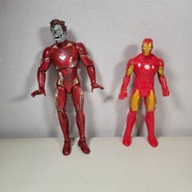 Marvel Avengers Action Figure Lot What If? Zombie and Iron Man 6&quot; and 7&quot; Loose - £10.19 GBP