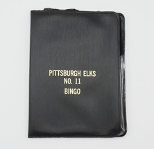 Pittsburgh Elks Club No. 11 Bingo Wallet w/ Notebook and Pen - £11.86 GBP