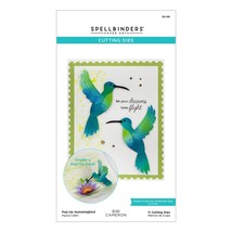 Spellbinders Etched Dies By Bibi Cameron-Pop-Up Hummingbird S5561 - £21.83 GBP