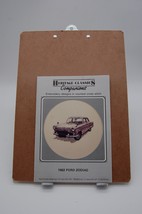 Heritage Classics Companions &quot;1962 Ford Zodiac&quot; Cross Stitch Pattern - £15.30 GBP