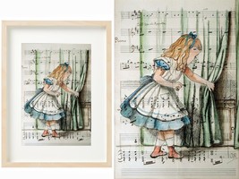 Alice In Wonderland By Juanjo De Julián, Numbered And Signed J14G - £17.91 GBP