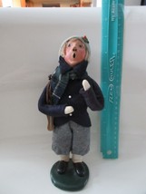 1990 byers choice Victorian Young Boy Holly Christmas   2#6 - £43.88 GBP
