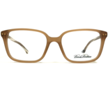 Brooks Brothers Eyeglasses Frames BB2013 6063 Matte Brown Ivory 52-17-140 - $65.36