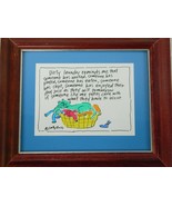 Sally Huss Artwork Framed Print Picture Dirty Laundry Cat Kitten Vintage... - $67.63 CAD