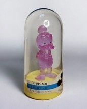 Vintage 1990s Sunstar Walt Disney Company Model Eraser Donald Duck 2&quot; Purple - £30.22 GBP