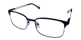 Lucky Mens Ophthalmic Soft Rectangle Metal Frame. D803  Blue. 49mm - £35.30 GBP
