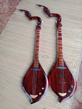 Thai Laos Isarn Phin mandolin folk, acoustic PW020 string musical instrument - £158.32 GBP