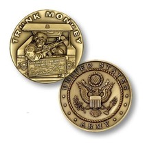 ARMY TRUNK MONKEY 1.75&quot; CHALLENGE COIN - £27.45 GBP