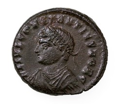 325-326 Ad Römische AE3 Münze XF Constantine II, 17.7mm 3.48g, Ric VII 37 - $102.90