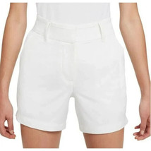 Nike Women&#39;s Dri-FIT Standard Fit Victory 5&#39;&#39; Golf Shorts - Size XS - WHITE - $24.99