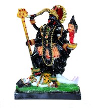 Quality Kaali MATA Kaali Maa Murti Idol Statue Sculpture (8.5&quot;) Multicolor - £44.00 GBP