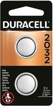 Duracell DL2032B2PK Coin Cell General Purpose Battery - Lithium Manganese Dioxid - £11.18 GBP
