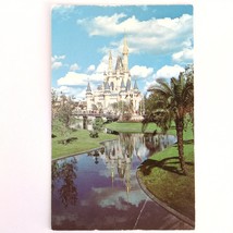 Vintage 1974 Cinderella&#39;s Castle Walt Disney World Florida Postcard WDW - $14.92