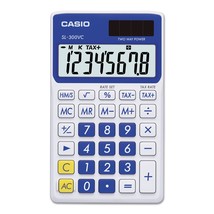 Casio SL-300VC Standard Function Calculator, Pink - £10.14 GBP+