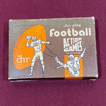 1969 DMR Let’s Play Football Action Games Playing Card Football - $9.85