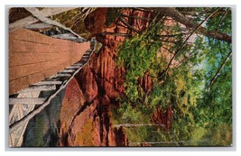 Witch&#39;s Gulch Wisconisn Dells WI Linen Postcard O23 - $3.91