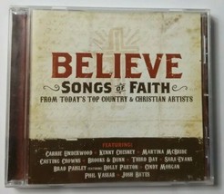 Believe CD Songs of Faith From Todays Top Country Christian Artists 2006 Arista - £3.13 GBP