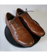 Steve Madden M-Franky Mens Oxford Leather Upper Dress Shoes Brown Size 10.5 - $454.67 MXN