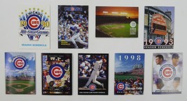 Chicago Cubs 1990s 2004 Baseball Pocket Schedules Lot of 9 - £11.76 GBP