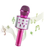 Kids Karaoke Microphone Bluetooth Wireless Machine Handheld forGirls Boy... - £39.83 GBP