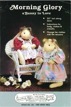Bunny to Love 20 inch Dolls Morning Glory Gooseberry Hill VTG pattern UNCUT FF - £15.54 GBP