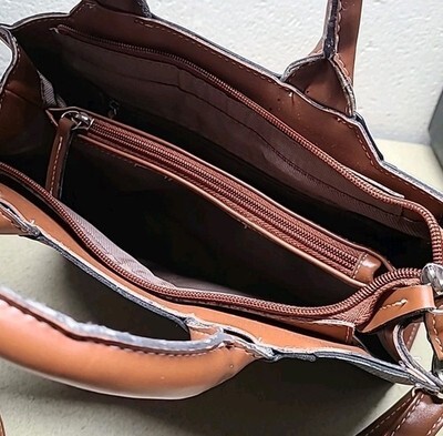 London Fog Medium Top Handle Hand Bag Purse - Authentic Item image 6