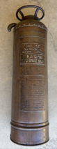 Vintage Antique &quot;Childs&quot; Copper And Brass Fire Extinguisher - Collectible - $234.78 CAD