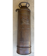 Vintage Antique &quot;Childs&quot; Copper And Brass Fire Extinguisher - Collectible - €144,81 EUR