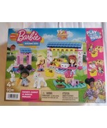 New Sealed MEGA Construx  Barbie Building Set FARMER&#39;S MARKET (90 Pieces... - $23.72