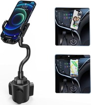 Cup Holder Phone Mount, Semi-Automatic Anti-Shake Stabilizer,360 Degree Rotation - £13.34 GBP
